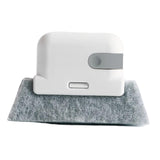 Maxbell Window Groove Cleaning Brush PP Material Handle Comfortable Grip, Washable Grey
