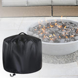 Maxbell Fire Pit Cover Brazier Cover Windproof Firepit Protective Cover for Indoor S