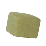 Maxbell Linen Cotton Footrest Foot Stool Cover for Living Room Accessory Durable Green