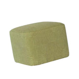 Maxbell Linen Cotton Footrest Foot Stool Cover for Living Room Accessory Durable Green