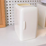 Maxbell Cute Pencil Makeup Storage Container Organizer for Home and Office Supplies White