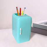 Maxbell Cute Pencil Makeup Storage Container Organizer for Home and Office Supplies Green