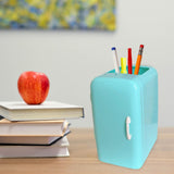 Maxbell Cute Pencil Makeup Storage Container Organizer for Home and Office Supplies Green