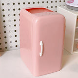 Maxbell Cute Pencil Makeup Storage Container Organizer for Home and Office Supplies Pink