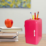 Maxbell Cute Pencil Makeup Storage Container Organizer for Home and Office Supplies Rose