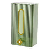 Maxbell Tissue Box Holder with Cover Self Adhesive Modern for Desktop Home Office Green and Golden