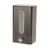 Maxbell Tissue Box Holder with Cover Self Adhesive Modern for Desktop Home Office Gray and Silver