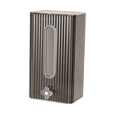 Maxbell Tissue Box Holder with Cover Self Adhesive Modern for Desktop Home Office Gray and Silver