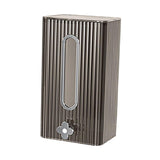 Maxbell Tissue Box Holder with Cover Self Adhesive Modern for Desktop Home Office Gray and Silver