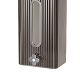 Maxbell Tissue Box Holder with Cover Self Adhesive Modern for Desktop Home Office Gray and Silver