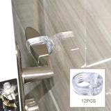 Maxbell 12x Door Handle Stopper Door Handle Buffer Windproof Door Handle for Home