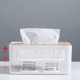 Maxbell Tissue Box Spring Support Automatic Lifting for Kitchen Dresser Office