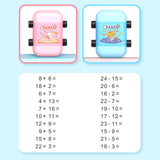 Maxbell Roller Digital Teaching Stamp Rotational Design for Students Children Kids Blue