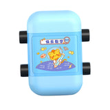 Maxbell Roller Digital Teaching Stamp Rotational Design for Students Children Kids Blue