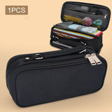 Maxbell Lightweight Pencil Pouch Pen Bag with Handle for Children Students Teens