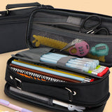 Maxbell Lightweight Pencil Pouch Pen Bag with Handle for Children Students Teens
