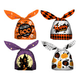 Maxbell 50Pcs Halloween Candy Bags Empty Party Bag for Halloween Party Supplies Orange