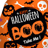 Maxbell 50Pcs Halloween Candy Bags Empty Party Bag for Halloween Party Supplies Orange
