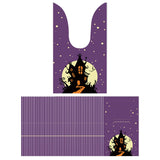 Maxbell 50Pcs Halloween Candy Bags Empty Party Bag for Halloween Party Supplies Purple