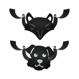 Maxbell Roll Paper Storage Rack Wall Hanging Sturdy Animal Shape for Home Decor Puppy Shape