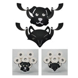 Maxbell Roll Paper Storage Rack Wall Hanging Sturdy Animal Shape for Home Decor Puppy Shape