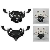 Maxbell Roll Paper Storage Rack Wall Hanging Sturdy Animal Shape for Home Decor Puppy Shape