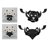 Maxbell Roll Paper Storage Rack Wall Hanging Sturdy Animal Shape for Home Decor Puppy Shape