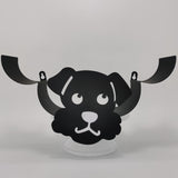 Maxbell Roll Paper Storage Rack Wall Hanging Sturdy Animal Shape for Home Decor Puppy Shape