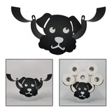 Maxbell Roll Paper Storage Rack Wall Hanging Sturdy Animal Shape for Home Decor Puppy Shape