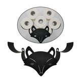 Maxbell Roll Paper Storage Rack Wall Hanging Sturdy Animal Shape for Home Decor Fox Shape