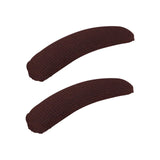 Maxbell 2Pcs Gaming Chair Arm Rest Pads Dustproof Removable for home Brown