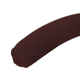 Maxbell 2Pcs Gaming Chair Arm Rest Pads Dustproof Removable for home Brown