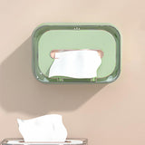 Maxbell Automatic Lifting Facial Tissue Box Transparent for Bedrooms Countertops