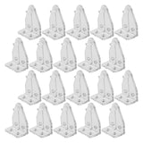 Maxbell 20Pcs Blinds Positioning Hooks Curtain Holder Fittings for Vertical Shutters