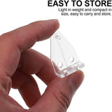 Maxbell 20Pcs Blinds Positioning Hooks Curtain Holder Fittings for Vertical Shutters