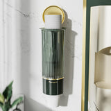 Maxbell Paper Cup Dispenser with Cover Stable Dustproof for Parties Household Cafes Dark green