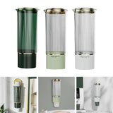 Maxbell Paper Cup Dispenser with Cover Stable Dustproof for Parties Household Cafes Dark green