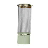 Maxbell Paper Cup Dispenser with Cover Stable Dustproof for Parties Household Cafes Light green