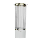 Maxbell Paper Cup Dispenser with Cover Stable Dustproof for Parties Household Cafes White