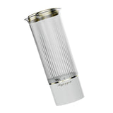 Maxbell Paper Cup Dispenser with Cover Stable Dustproof for Parties Household Cafes White