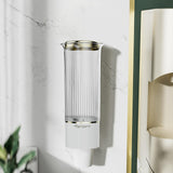 Maxbell Paper Cup Dispenser with Cover Stable Dustproof for Parties Household Cafes White