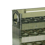 Maxbell egg Tray Egg Fresh Storage Box for Countertop Kitchen Fridge Table Green