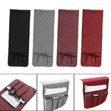 Maxbell Non Slip Sofa Armrest Organizer Armchair Caddy for Couch Living Room Sofa Black