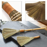 Maxbell Sweeping Broom Wooden hair Household Brush Kitchen Cleaning Tool L