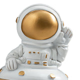 Maxbell Spaceman Figurine Educational Themed Art for Themed Party Decor Housewarming Sitting Airship