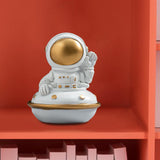 Maxbell Spaceman Figurine Educational Themed Art for Themed Party Decor Housewarming Sitting Airship