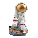 Maxbell Spaceman Figurine Educational Themed Art for Themed Party Decor Housewarming Sitting on Planet
