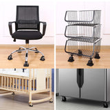 Maxbell 4Pcs Hardwood Floor Protectors Floor Protector Easy Use for Bed Chair Sofa