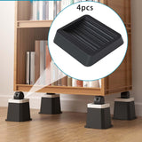Maxbell 4Pcs Hardwood Floor Protectors Floor Protector Easy Use for Bed Chair Sofa