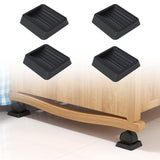 Maxbell 4Pcs Hardwood Floor Protectors Floor Protector Easy Use for Bed Chair Sofa